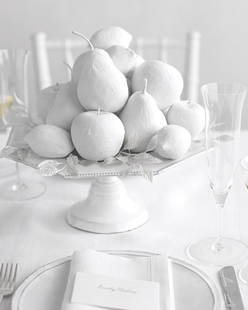 I like the simplicity and elegance this centerpiece has